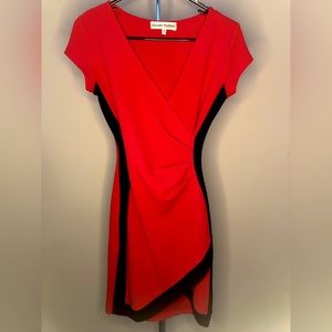 Sexy Red/Black Business Casual Dress